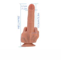 9.06'' Fantasy Snake-Themed Silicone Dildo