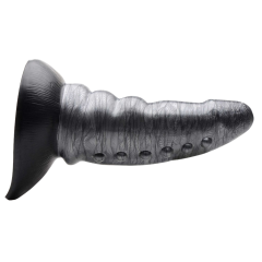 8.27'' Grey Textured Fantasy Silicone Dildo