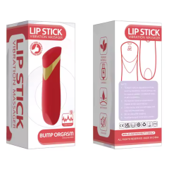 10-Mode Luxury Red Rechargeable (Plug-In) WaterproofSilicone Bullet Vibrator