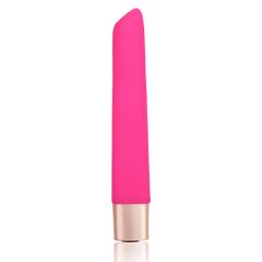 16 Modes Magenta Waterproof Rechargeable Slim Silicone Bullet Vibrator