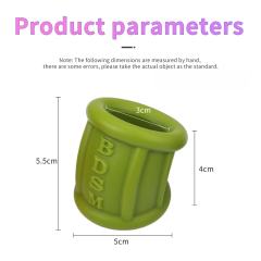 2.25'' Green Thick Silicone Cock Ring - Stretchy & Durable