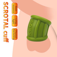 2.25'' Green Thick Silicone Cock Ring - Stretchy & Durable