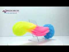 Customizable 8.47'' Multicolor Glow-in-the-Dark Tentacle Fantasy Silicone Dildo with Suction Base