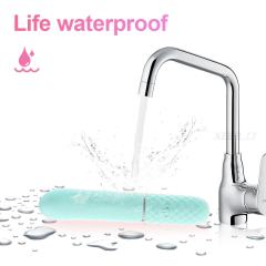 4.73'' Mint Green Silicone Mini G-Spot Vibrator