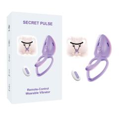 Customizable Purple Wearable Vibrating Panty with Remote Control – 10-Speed, Rechargeable, Waterproof