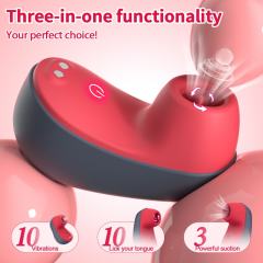 20 Modes Refd Mini Rechargeable Sucking & Tongue-Licking Massager