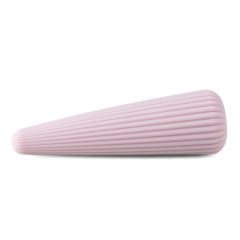 Purple 10-Speed Vibrating Silicone Vibrator with Cute Design