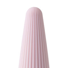 Purple 10-Speed Vibrating Silicone Vibrator with Cute Design
