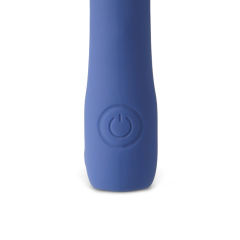 10-Speed Blue Rechargeable Silicone Classic G-Spot Vibrator