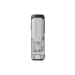 11.19'' Gunmetal Rechargeable Male Masturbators - 7 Thrusting + 7 Rotating + 7 Sucking + 7 Vibrating Modes