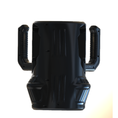 5-Speed Sucking & Vibrating Waterproof Automatic Black Male Masturbators