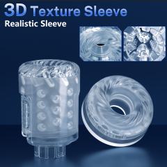 11.31'' Blue Rechargeable Male Masturbator - 7 Thrusting + 7 Rotating + 7 Sucking + 7 Vibrating Modes