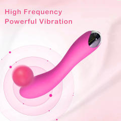 7.09" Magenta Rechargeable Silicone Vibrator with 4 Interchangeable Attachments – 20 Vibrating Modes