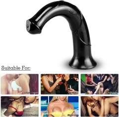 15.8" Ultra-Thick PVC Dildo – Horse Shape – Color Options Available (Black/Flesh/Brown/Dark Brow)