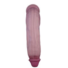 15" Ultra-Thick Silicone Dildo – Color Options Available (Flesh/Brown/Dark Coffee)