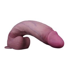15" Ultra-Thick Silicone Dildo – Color Options Available (Flesh/Brown/Dark Coffee)