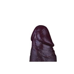 15" Ultra-Thick Silicone Dildo – Color Options Available (Flesh/Brown/Dark Coffee)