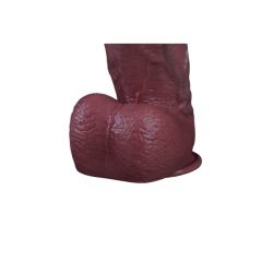 15" Ultra-Thick Silicone Dildo – Color Options Available (Flesh/Brown/Dark Coffee)