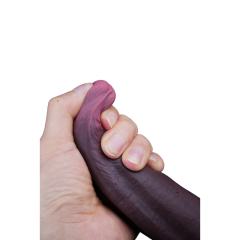 15" Realistic Silicone Dildo – Color Options Available (Flesh/Brown/Dark Brown)