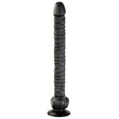 16.5" Realistic PVC Dildo – Color Options Available (Black/Flesh/Brown/Dark Brow)