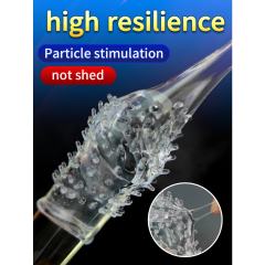 Elastic Penis Cover Set-4pcs – 4-in-1 Soft TPE Cock Sleeve for Men's Pleasure & Training