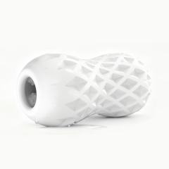 5.0" Dynamic Trainer-HZ Soft ClearTPE Male Masturbator – Handheld Pocket Stroker with Ring Drill Texture for Men's Training & Solo Pleasure