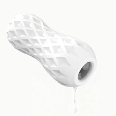 5.0" Dynamic Trainer-HZ Soft ClearTPE Male Masturbator – Handheld Pocket Stroker with Ring Drill Texture for Men's Training & Solo Pleasure