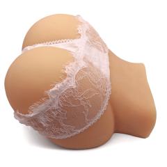 18.73LB Life-Like Flesh/Brown Colored TPR Sex Doll