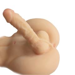 14.33LB Life-Like Flesh/Brown Colored TPE and TPR Sex Doll for Women