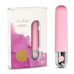 3.8'' Pink Color 10-Speed USB Recharging Silicone Vibrator