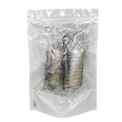 Textured Clear Black TPE Penis Sleeves Set with Ball Ring (2 Pack)