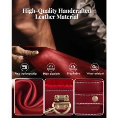 11-Piece Red High Quality BDSM Bondage Set