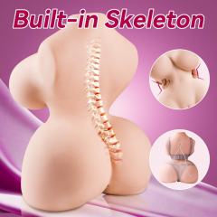 12.13LB Life-Like Flesh/Brown Colored TPE Sex Doll