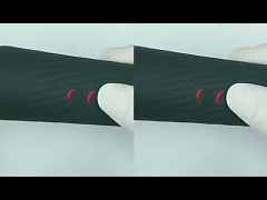 Customizable 7.68'' Black Rechargeable WaterproofSilicone Wand Massager – 20-Speed and Powerful Motor