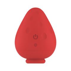 Red Rechargeable Waterproof Silicone Clitoral Suction Stimulator – 5 Suction Modes