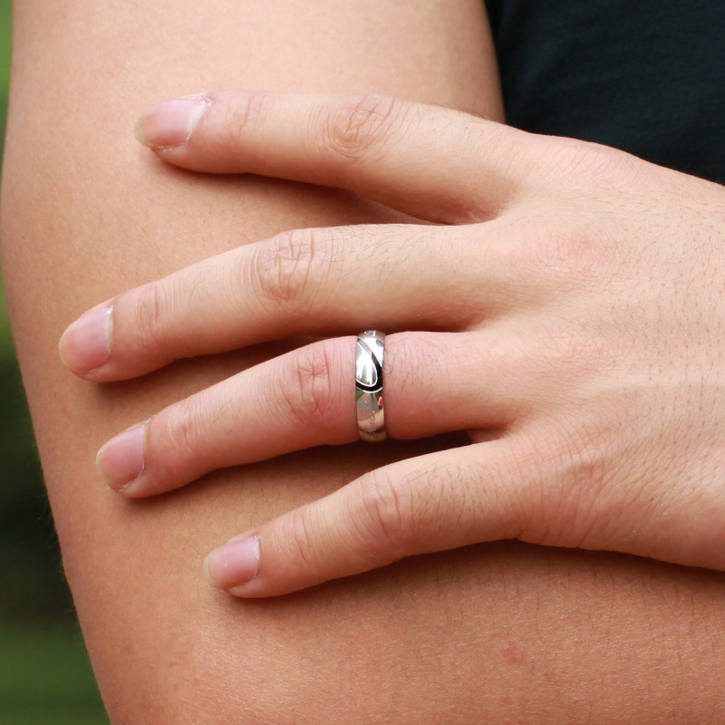 Stainless Couple Rings