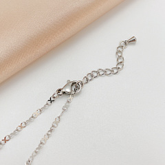 Silver Color 3D Butterfly Adjustable Anklet