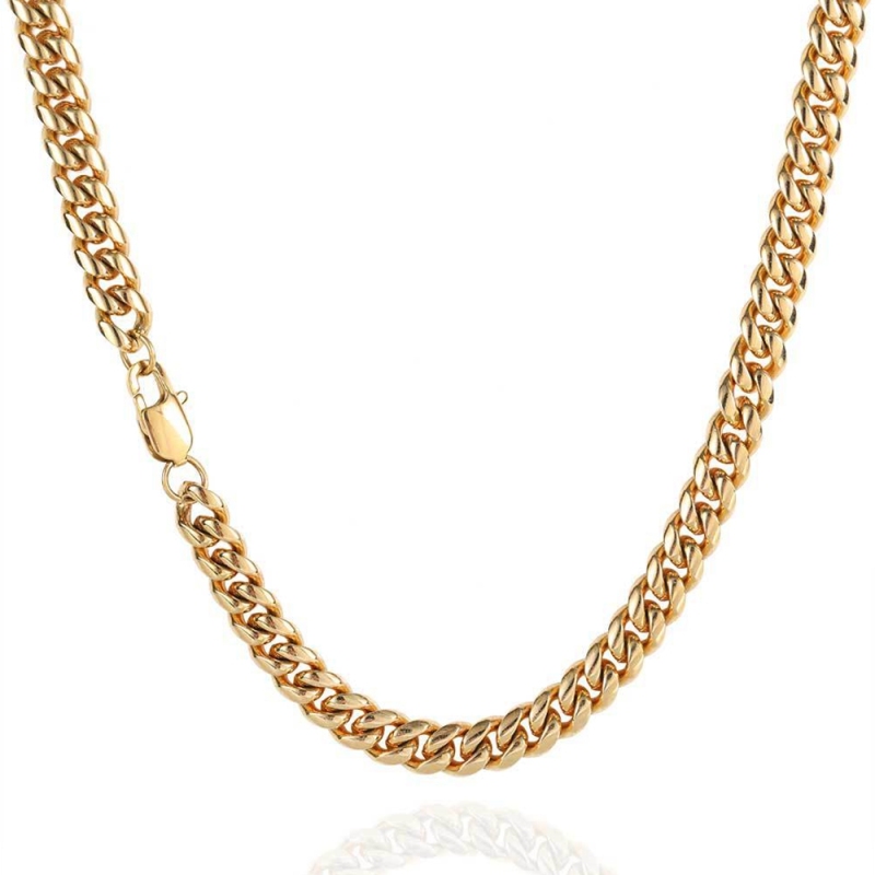 Mens Gold Hip Hop Necklace