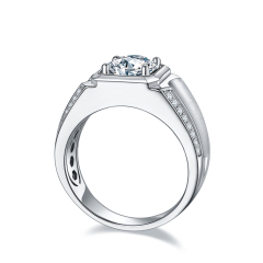 Moissanite Stackable Rings