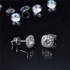 Rachel Zoe Moissanite Earrings