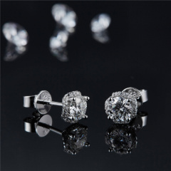 Pascoes Moissanite Earrings