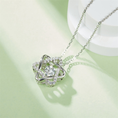 Chunky Moissanite Necklace