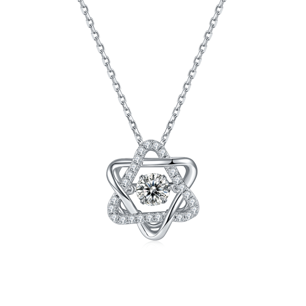 Chunky Moissanite Necklace