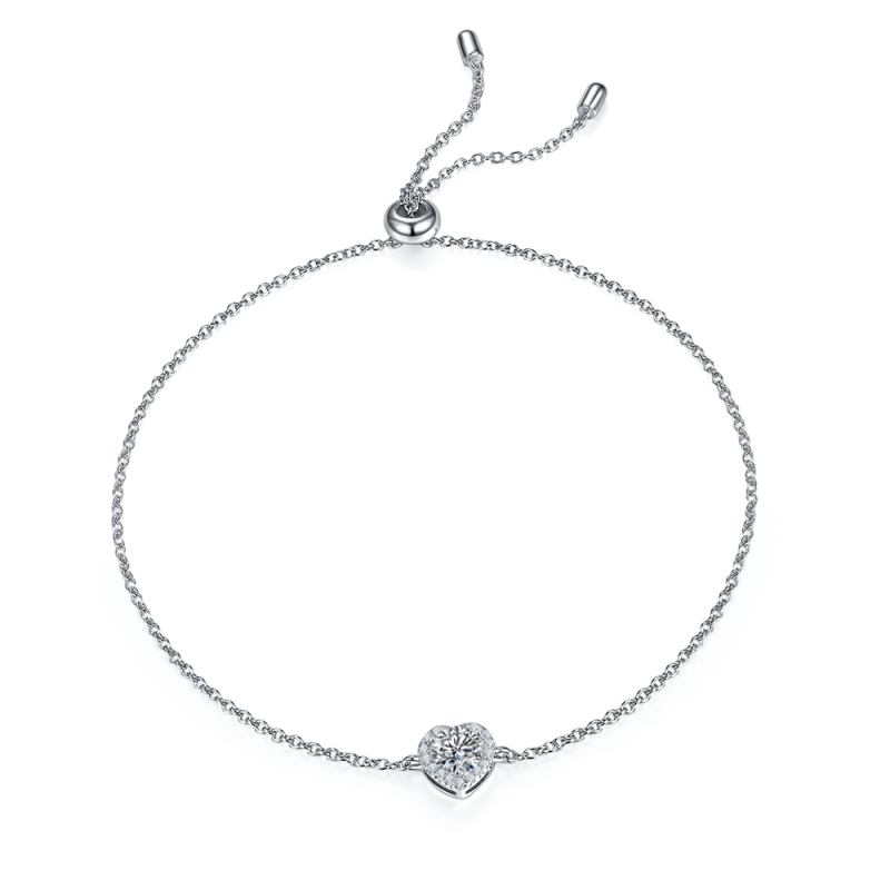 14k Moissanite Tennis Bracelet