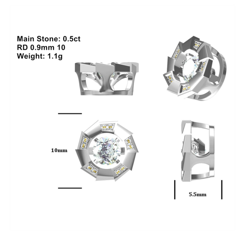 Simple Moissanite Necklace Designs 2022