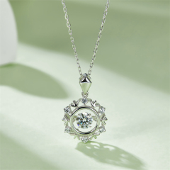 Graduation Moissanite Necklace