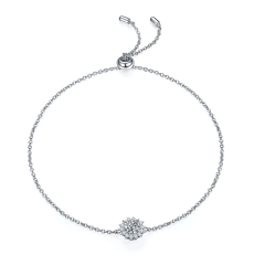 Moissanite Tennis Bracelet Mens