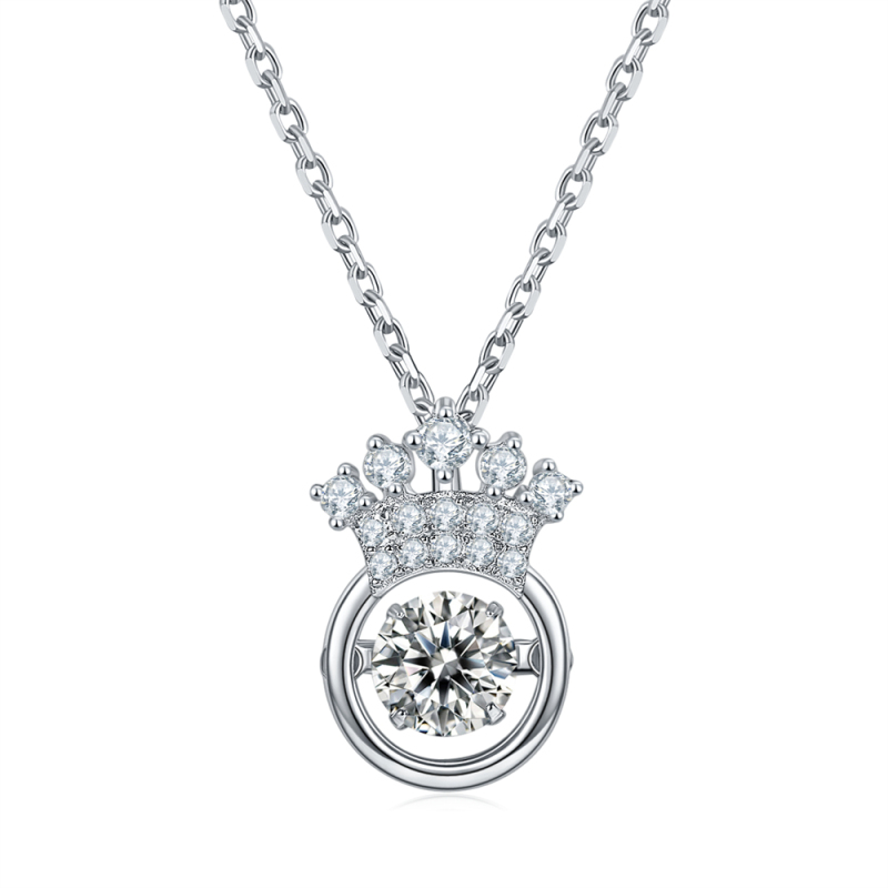 Eternity Moissanite Necklace