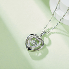 Dancing Moissanite Necklace
