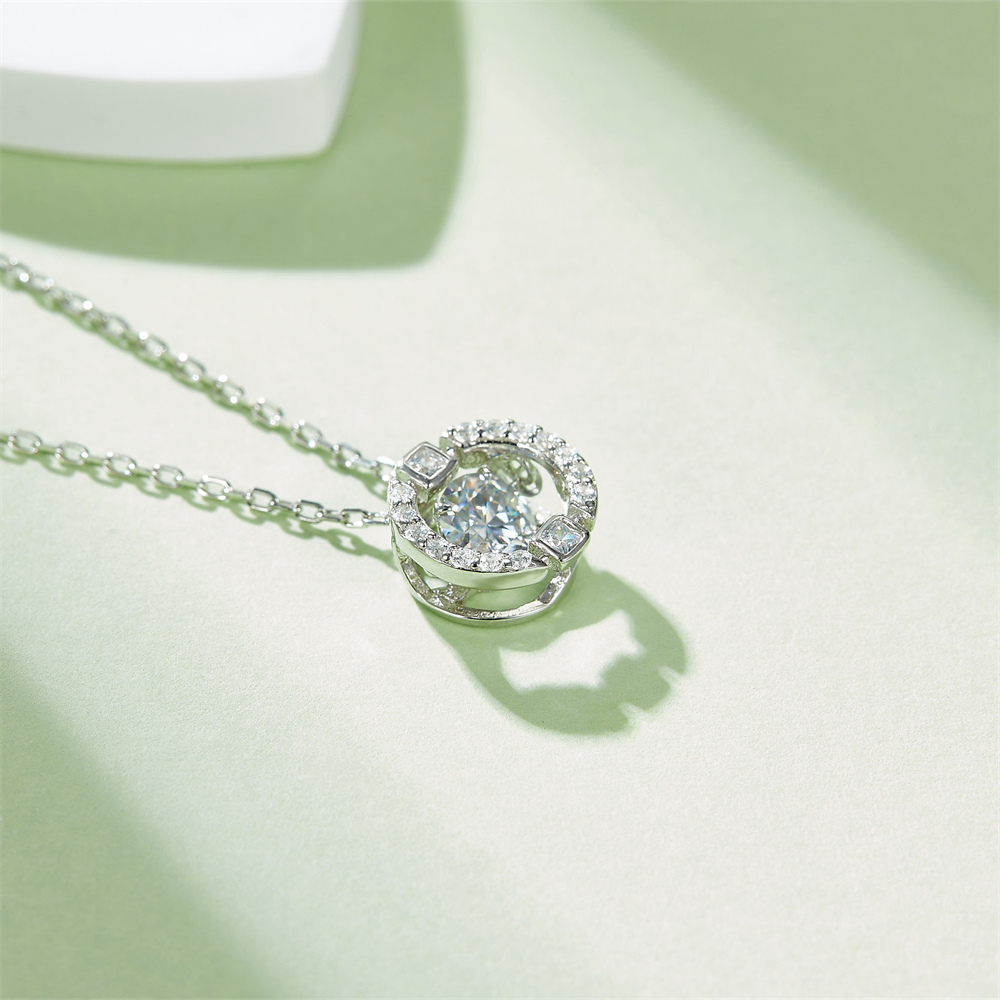 North Star Moissanite Necklace